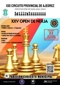 Cartel XXV Open de Nerja.